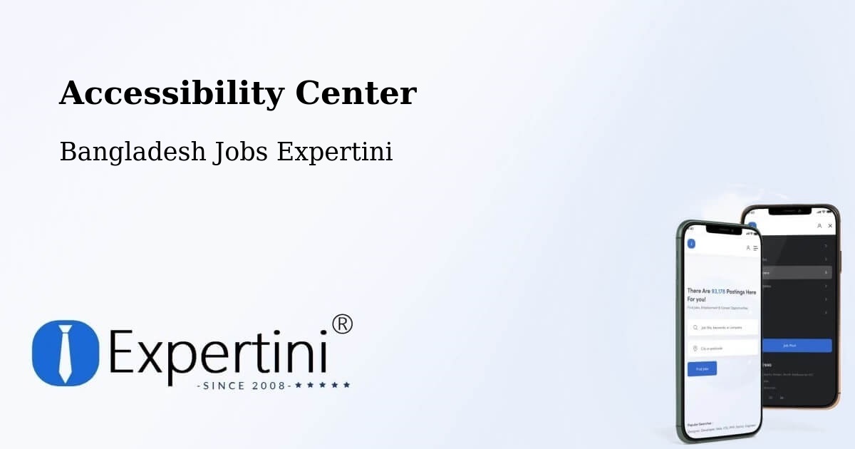 Accessibility Statement – Saidpur - Bangladesh Jobs Expertini